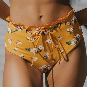 Coral Reef Swim Mango Reversible Bikino Bottom XL NWOT